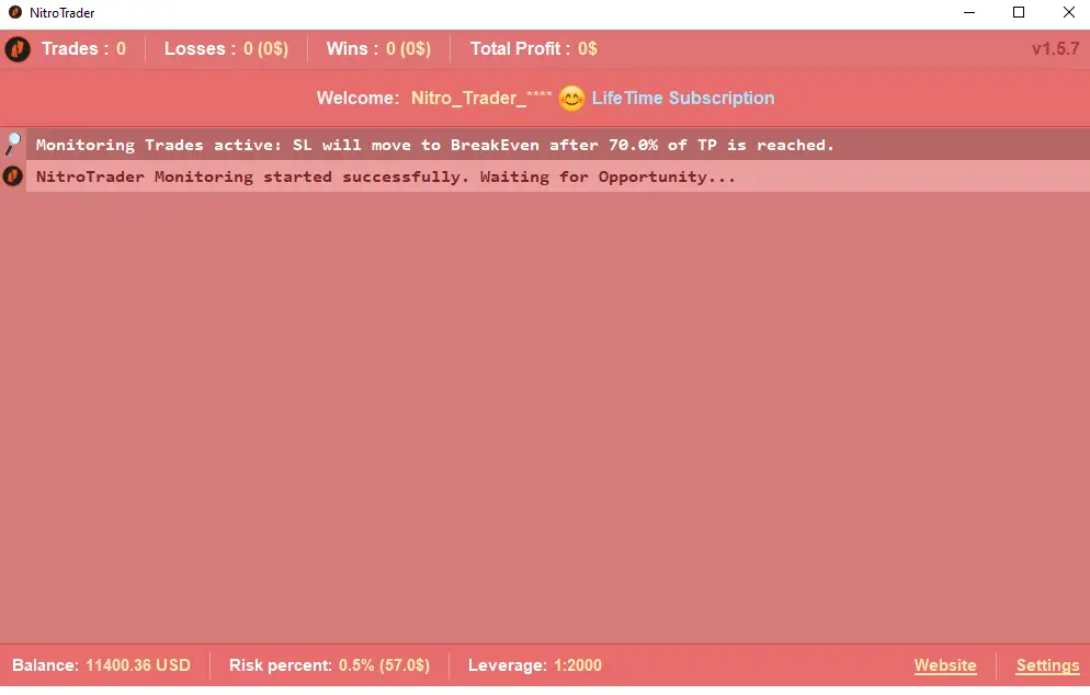 Nitro Trader Update v1.5.7 – Performance Fixes & Enhancements